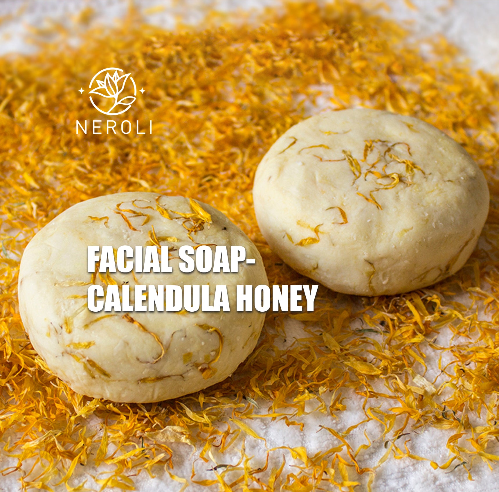 Facial  Soap -Calendula Honey