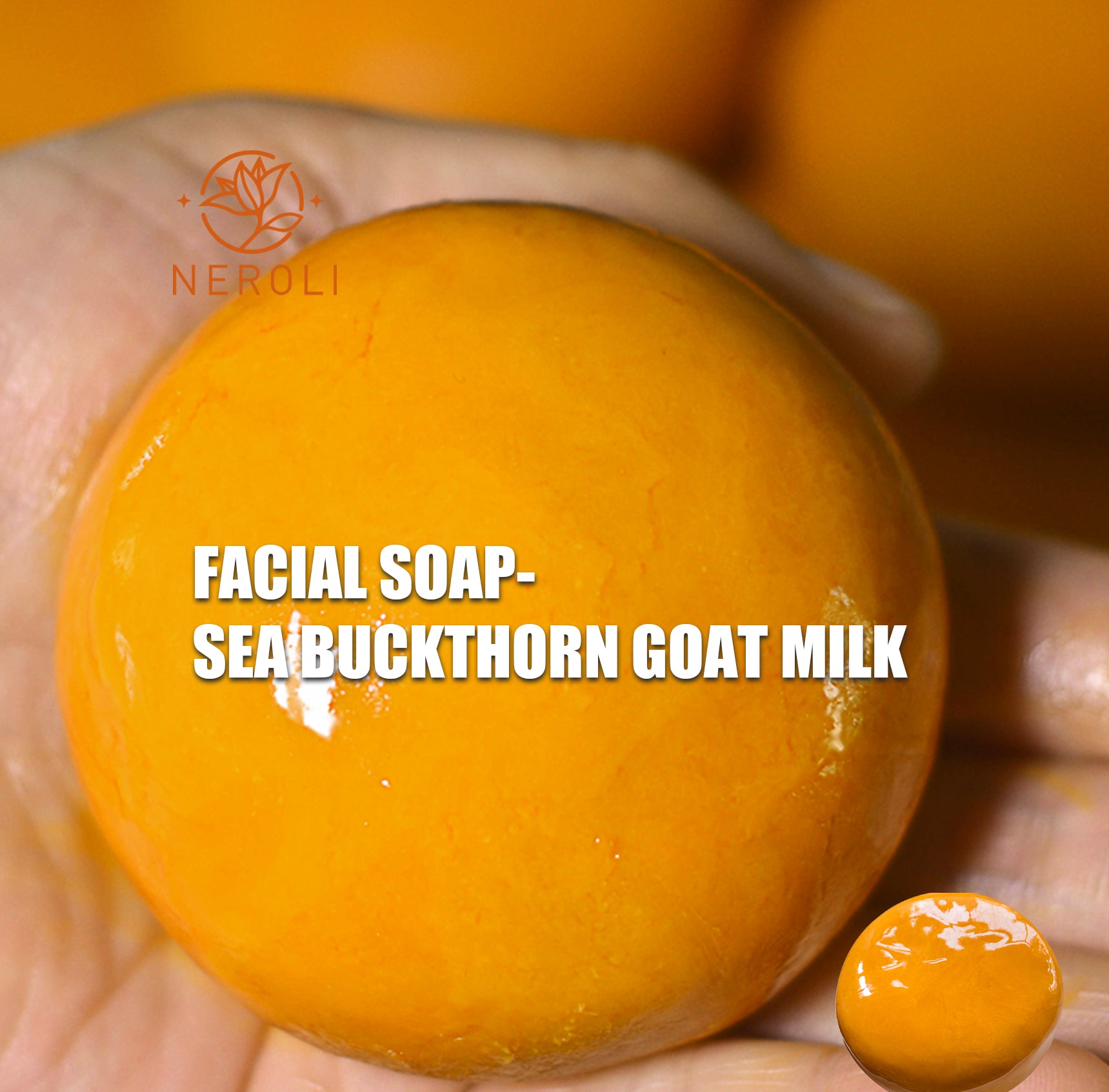 Facial Soap - Sea Buckthorn Goat Milk